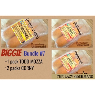 The Lazy Gourmand BIGGIE BUNDLE #7 ( 3 Packs Assorted Whole Corndogs)