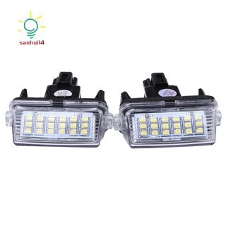 【Ready Stock】✢☌2Pcs Car Led Parking External License Plate Light For Toyota Camry