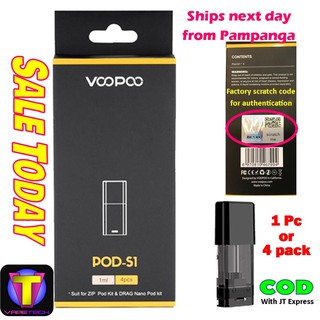 VOOPOO DRAG Nano S1 Pod Cartridge ..(1pc) 100% Legit/Authentic/Genuine