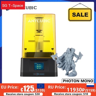 ✁☬✻ANYCUBIC Photon Mono 3D Printer UV Resin Printer with 6″ 2K Monochrome LCD Fast Printing Speed Qu