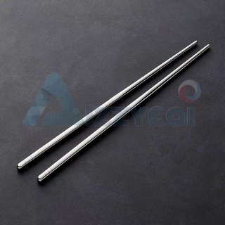 AIZZY 1 Pair Non-slip Stainless Steel Chopsticks