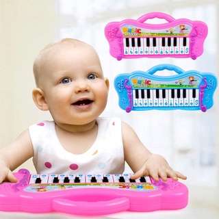 Kids Children Piano Toys Mini Electronic Piano Keyboard Musical Instrument Toy With 7 Pre-loaded