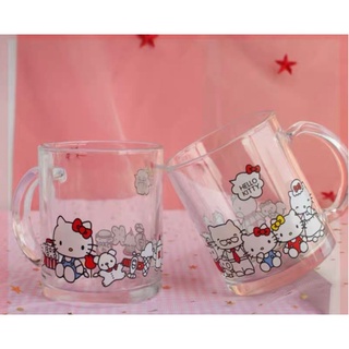 Hello kitty 2in1 glass cup (1)
