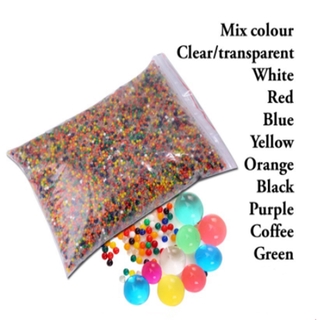 【BY】1000PCS Baby Crystal Soil Orbeez Jelly Mud Plant Soil Hydro Gel Pearls Beads Water Beads