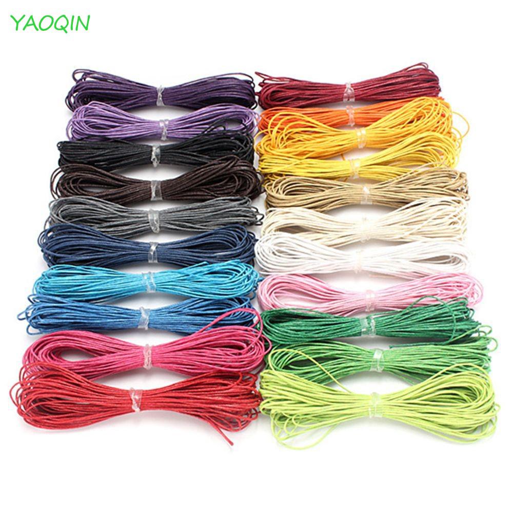 1mm Cord String Waxed Cotton Bracelet Thread Linen Wire