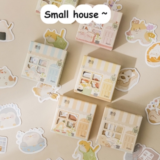 45 Pcs Cute Little House Sticker Pack Stickers Diary Decoration Supplies