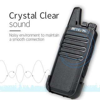 RT22 mini radio walkie-talkie PMR446 portable two-way radio for hunting cafe hotel (4)