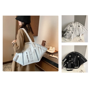 Woman Bags Masks Creative Bag 2021 New Trendy Large-Capacity Shoulder Bag Fashion Casual Handbag Korean
