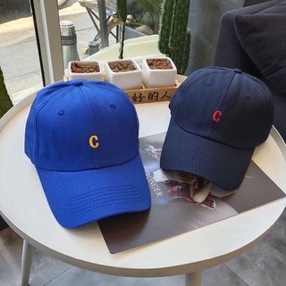 Letter C Korean Baseball Cap Purple Cap For Men And Women Unisex Cotton Adjustable (8)