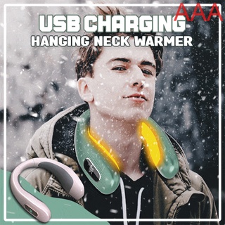 USB Charging Hanging Neck Warmer Hand Warmer Electric Heater Temperature Display Adjustable