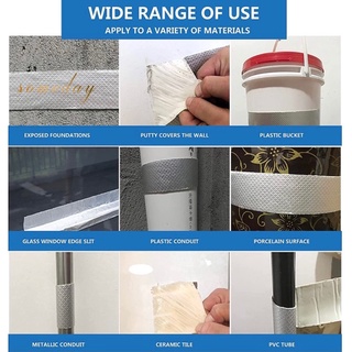 Aluminum Foil Tape ,Super Fix Repair Wall Crack Waterproof Tape Butyl Waterproof Tape (7)