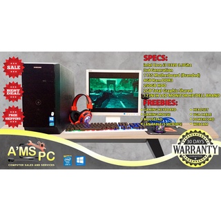 【Ready Stock】✣┅∏Intel Core i3 3rd gen COMPUTER PACKAGE 4GB RAM DDR3 250HDD 512 videocard