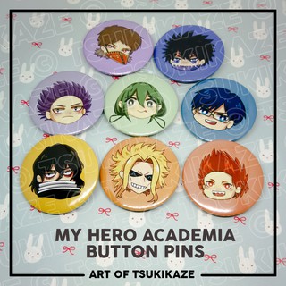 My Hero Academia button pins (batch 2)