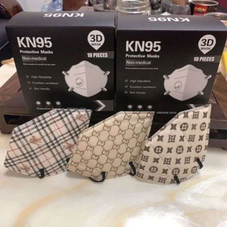 KN95 5-layer reusable fashionable mask can realize 3D protection heuristic design
