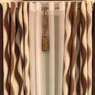 Brown Curtains(sold per pc) (1)