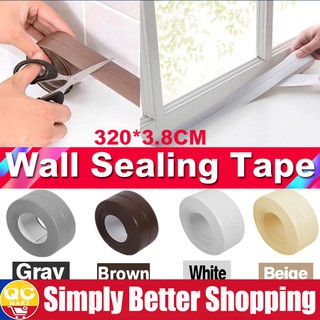 3.2M PVC Wall Sealing Tape Water Heat Resistant Waterproof For Kitchen Home (1)