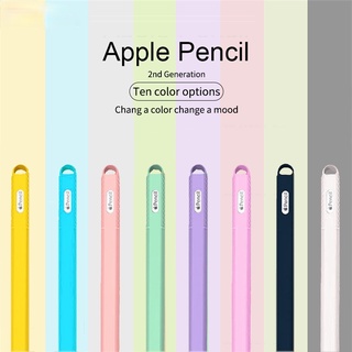 iPad Apples Pencil 2 Gen Soft Silicone Case Apple Pencil Case Pencil Leather iPad Touch Screen Pen Case iPad Accessories