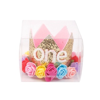 1pcs 1 2 3 Birthday Caps Flower Crown 1st Birthday Hat Newborn Baby Birthday Headband 1 Year Birthday Party Decorations (9)