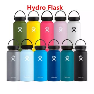 32oz Hydro water Flask stainless steel thermos portable outdoor sports bottle (with handle)