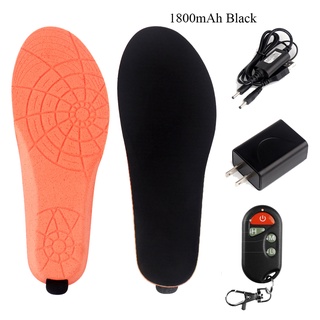 USB Electric Heated Insoles Winter Foot Warmer Breathable Velvet Fabric Shoes Pads Thermal Insert Me