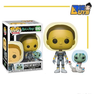 Funko POP! Rick and Morty Space Suit Morty with Snake Vinyl Figure