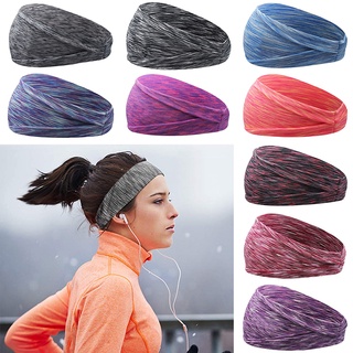 15Colors Absorbing Sweat Hair Bands Men Women Elastic Yoga Running Headbands Headwrap Sports Headwear Accessories (1)