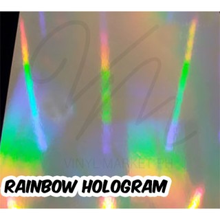 Broken Glass Holographic Photo top/ Rainbow holographic Cold Laminating A4 Sheet