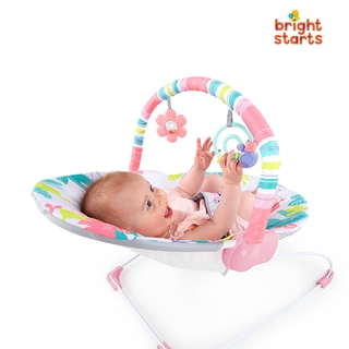 Bright Starts Flamingo Vibes™ Vibrating Baby Bouncer