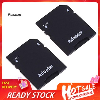 PST_2 Pcs Micro SD TransFlash TF Card to SD SDHC Memory Card Adapter Converter