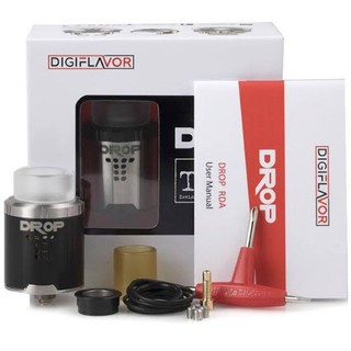 Digiflavor DROP RDA - w/Squonk Pin - 24mm - Authentic/LEGIT