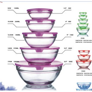 5in1 glass bowl 5in1 glass bowl best seller