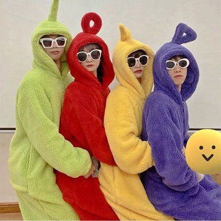 Teletubbies Cosplay Costume Plush Unisex Halloween Party Performance Party Needs Dipsy Laa Po Tinky Winky Cute (5)