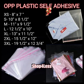 50/100 pcs OPP Clear Plastic with Self Adhesive Resealable Packaging with Hole | Shop4Less