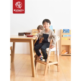Children's dining chair baby eating seat wooden solid wood baby chair learning dining table high cha