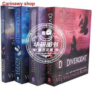 ☁Divergent Series All four volumes Divergent Series English original science fiction movie original