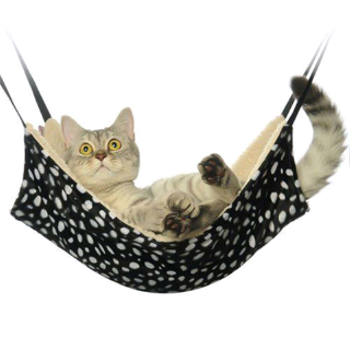 Warm Hanging Cat Bed Mat Soft Cat Hammock Hammock Pet Cage Bed Cover Cushion Vogue (4)