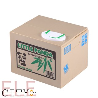 【Ele】Kids Panda Steal Coin Bank Money Saving Box Pot Case Gifts (5)