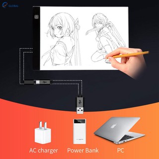 A4 LED Tracing Board Copy Pads Drawing Tablet Painting Art (6)