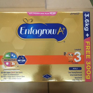 [Shop Malaysia] Enfagrow A + 1-3 Years Step 3 Original 3.9kg