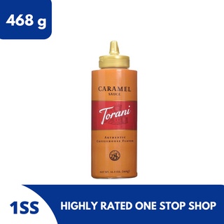Torani Puremade Sauce, Caramel Flavor 468g