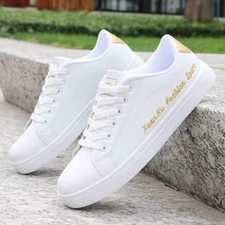 ✿℡Men s shoes spring 2020 new white shoes men s summer men s sports casual shoes fashion trend board