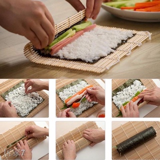 ♛Japanese Bamboo Sushi Mat Maker Kit Rice Roll