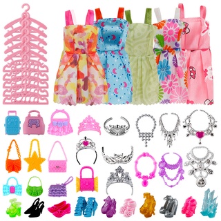 30Pcs/Set Doll Accessories Barbie Toy Doll for Girl Toys Gift