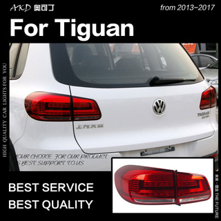 AKD Car Styling for VW Tiguan Tail Lights 2013-2017 Tiguan LED Tail Lamp LED DRL Dynami Signal Brake (4)