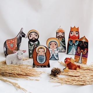 Papemelroti Gloria Nativity Set | Holy Family | Belen | Christmas Decor | Gift