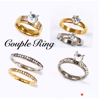 CoupleWedding Ring Stainless Accessories Fashion Jewelry