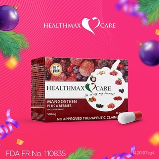 Healthmax Care Mangosteen Plus 8 Berries Vitamin Food Supplement 100 PLUS 10 capsule (1)