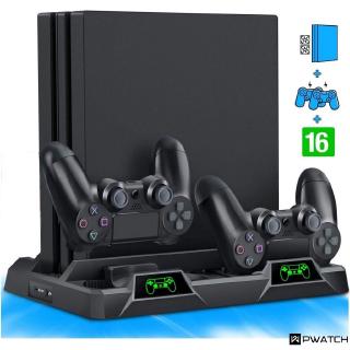 PS4 Stand Cooling Fan for PS4 Slim / PS4 Pro/Playstation 4, PS4 Pro Stand Vertical Stand Cooler with