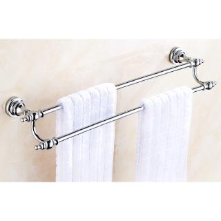 Polished Chrome Bathroom Towel Rack Toilet Bath Towel Shelf Towel Bar Bathroom Towel Hanger Bathroom Accessories Towel Rack zba902