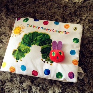 picture stories₪☈๑Cloth book THE VERY HUNGRY CATERPILLAR by Eric Carle Educational English picture